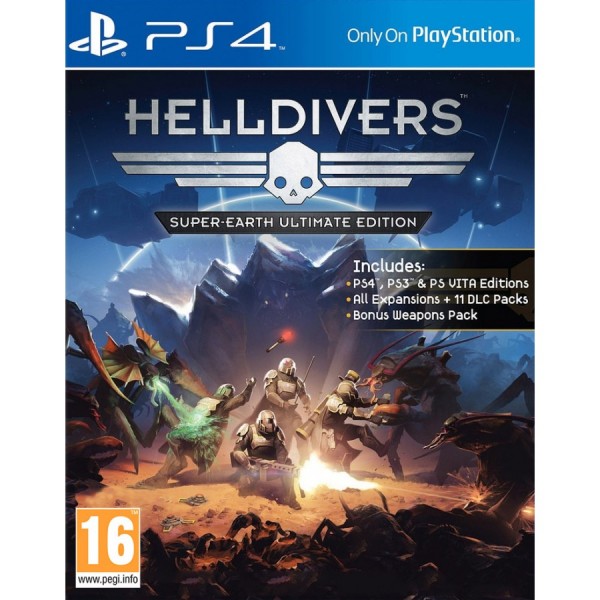 Игра Helldivers Super-Earth Ultimate Edition за PS4 (безплатна доставка)